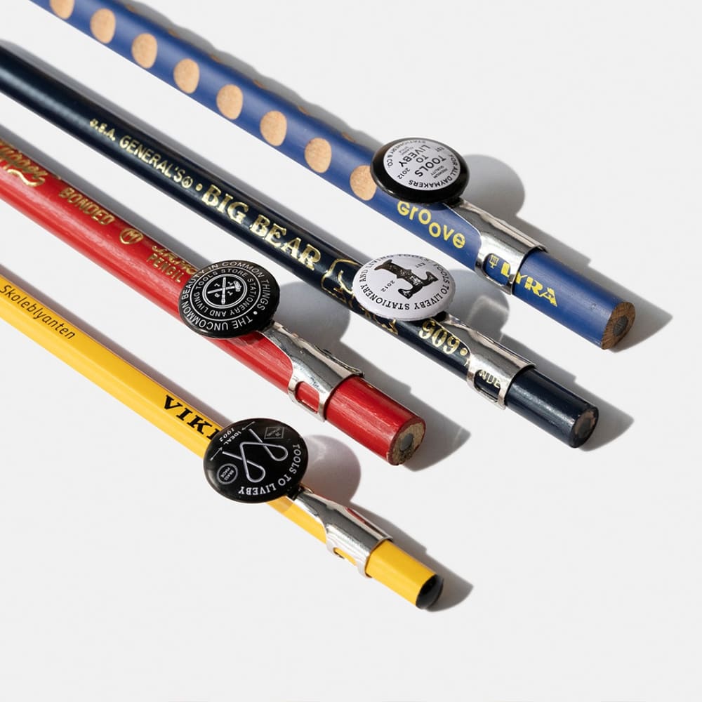 Clip - Pencil tab - Assorted - 5pcs per pack