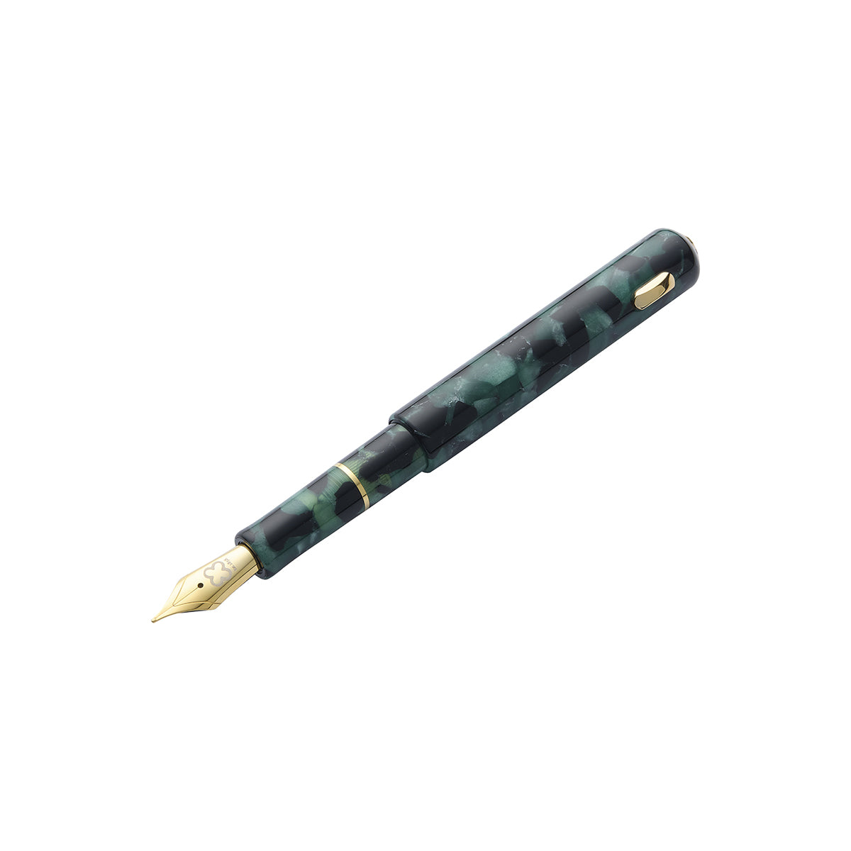 Esterbrook Niblet Evergreen Gold Trim - Medium
