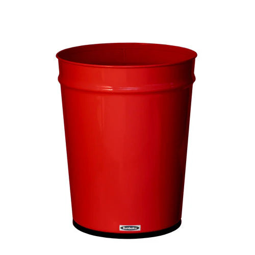 TB-S-Red Tapered Waste Basket