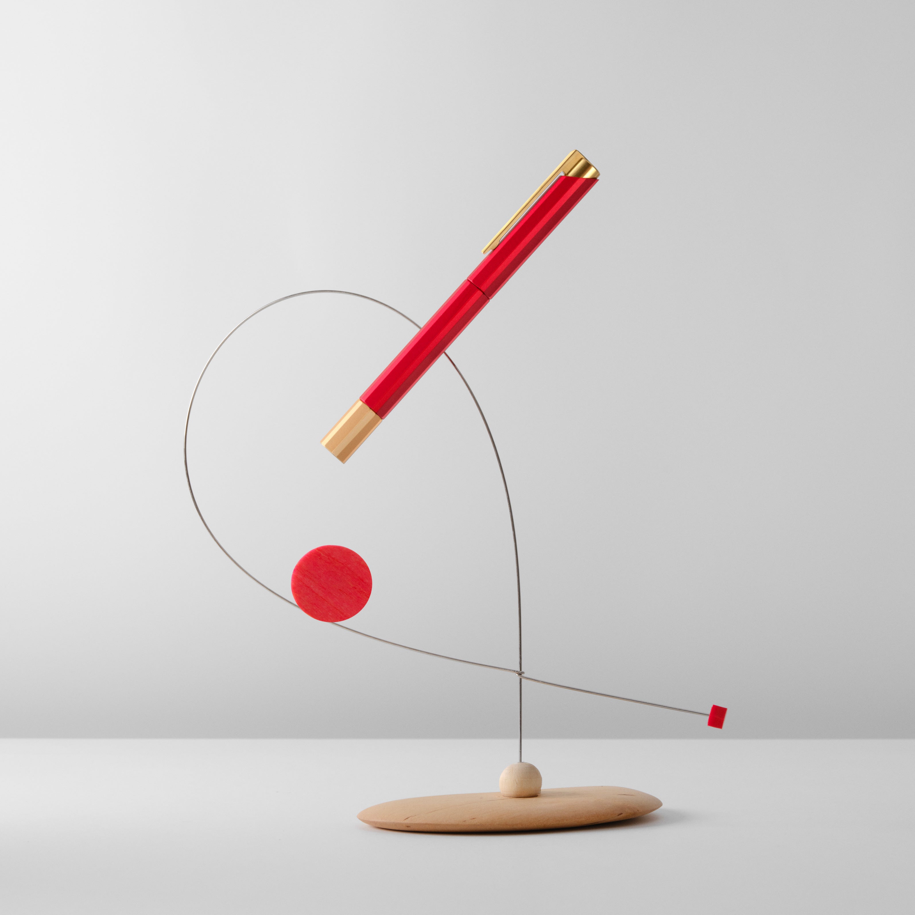 Glamour Evolve - Bihex Rollerball Pen (Marsala)