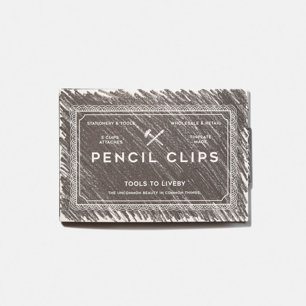 Clip - Pencil tab - Assorted - 5pcs per pack