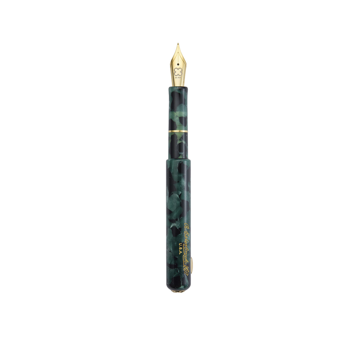 Esterbrook Niblet Evergreen Gold Trim - Fine