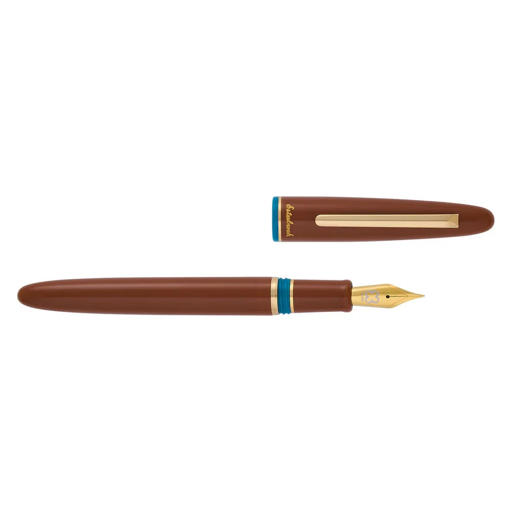 Back to the Lands Estie Fountain Pen / Incredible Rock / Gold Trim -M