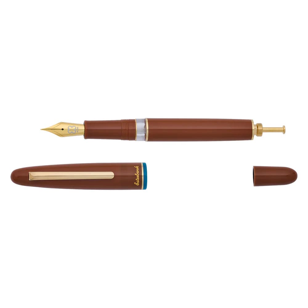 Back to the Lands Estie Fountain Pen / Incredible Rock / Gold Trim / Piston Filler - B