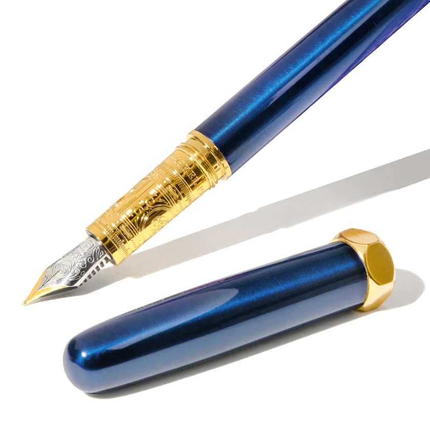 Bijou Fountain Pen - Luna Celeste - Medium
