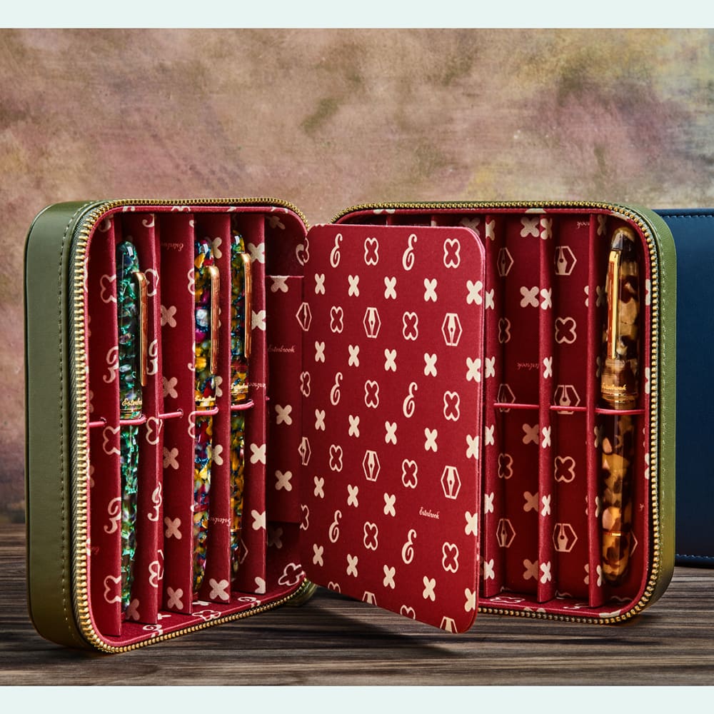 Blue Dandelion Nook - Twelve Pen Nook - Pen Nook