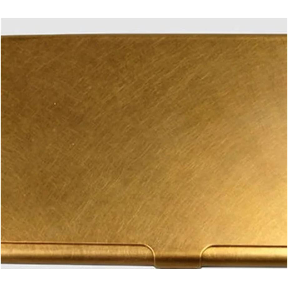 BRASS CARDCASE SOLID - Cardcase