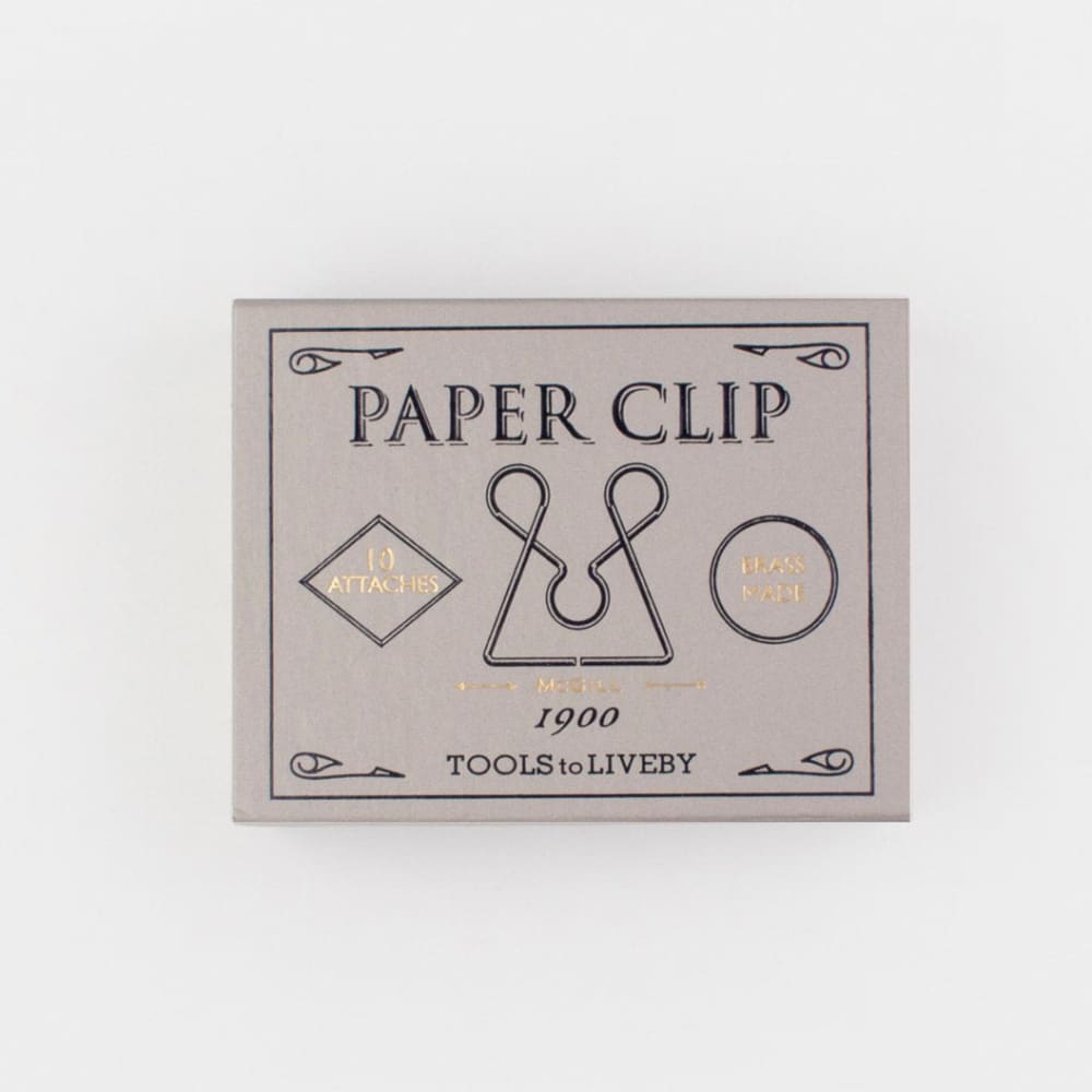 Clip - GY McGill - 10pcs per box - Brass