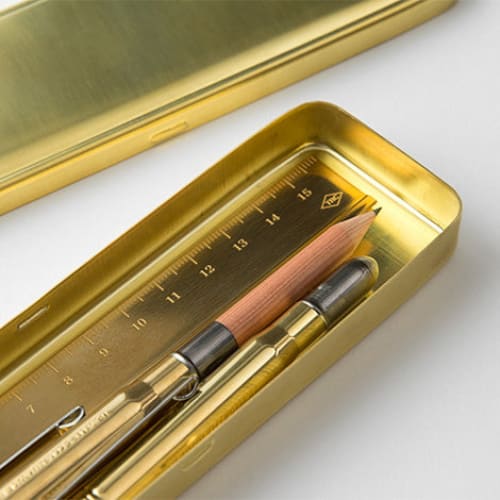 TRC BRASS Pen Case Solid Brass - The Outsiders