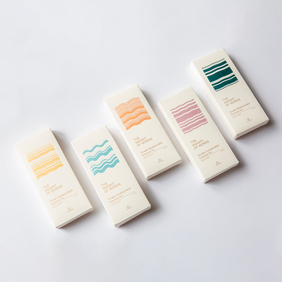 Glamour Evolve - Ocean Sustainable Rollerball Pen (Dawn Yellow)