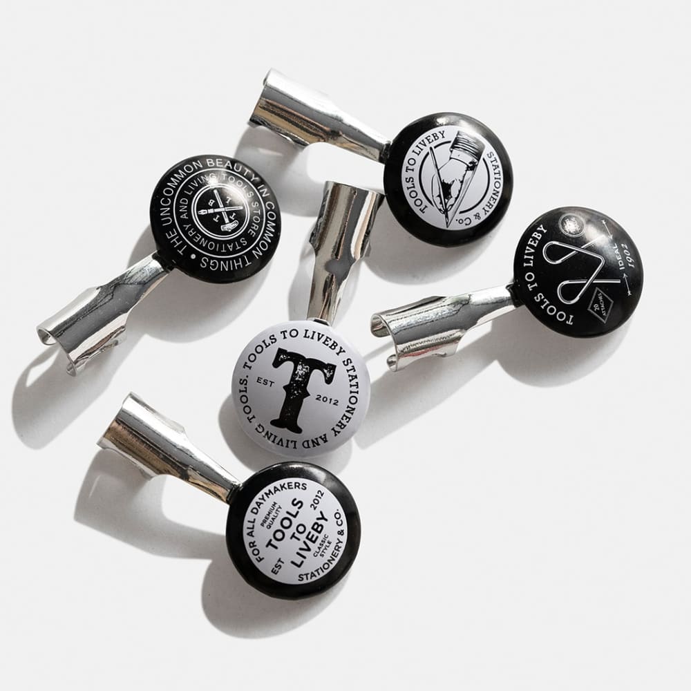 Clip - Pencil tab - Assorted - 5pcs per pack