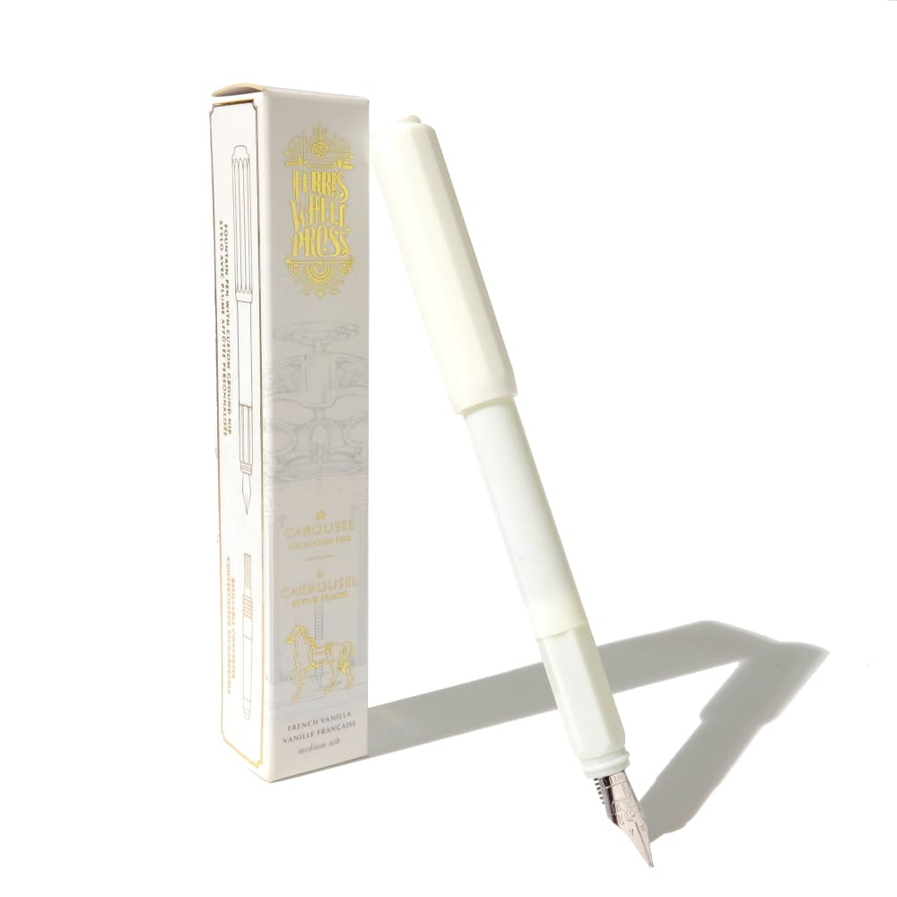 Carousel Pen - Fine - French Vanilla - Fountain Pen