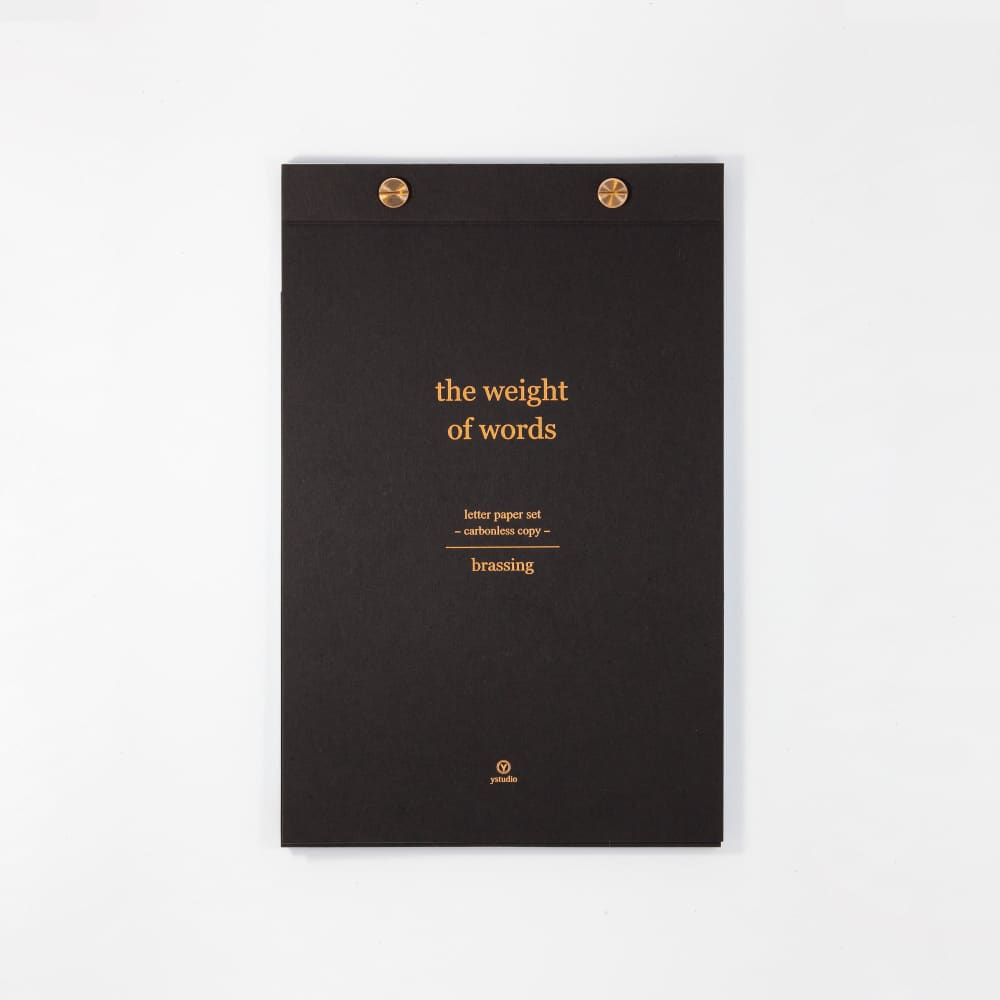 Classic Reflect-Letter Paper Set(Black)