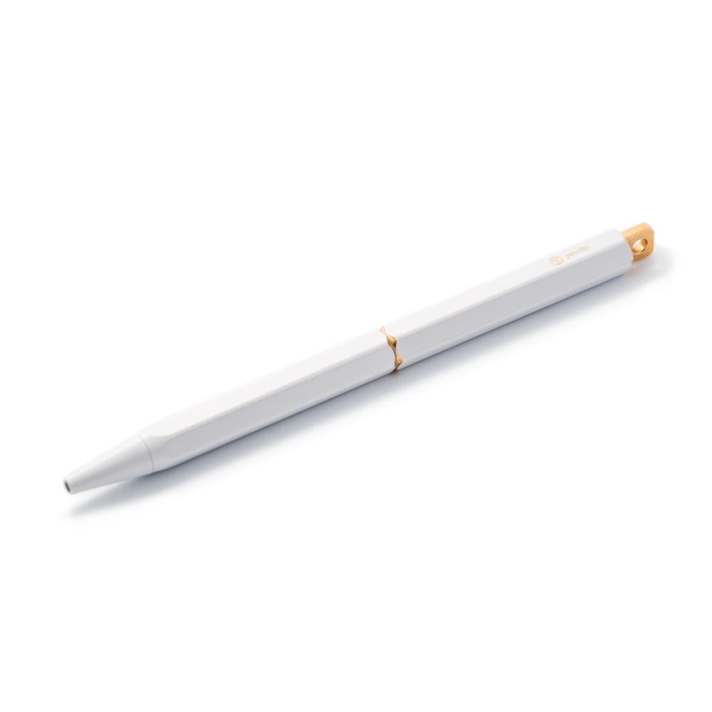 Classic Revolve-Portable Ballpoint Pen (White)