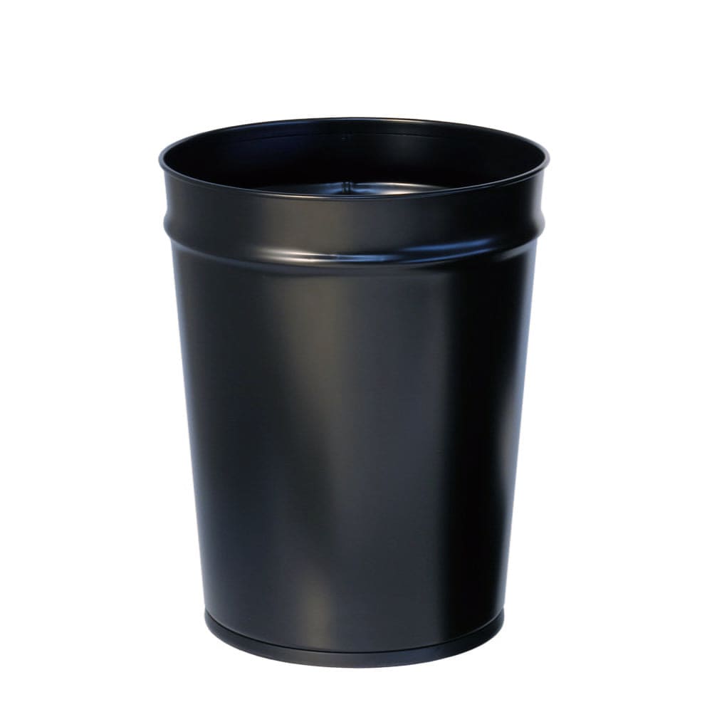 Conical Paper Bin - Black - L