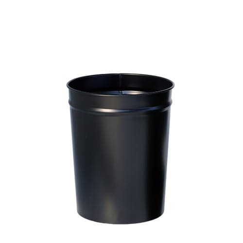 Conical Paper Bin - Black - S