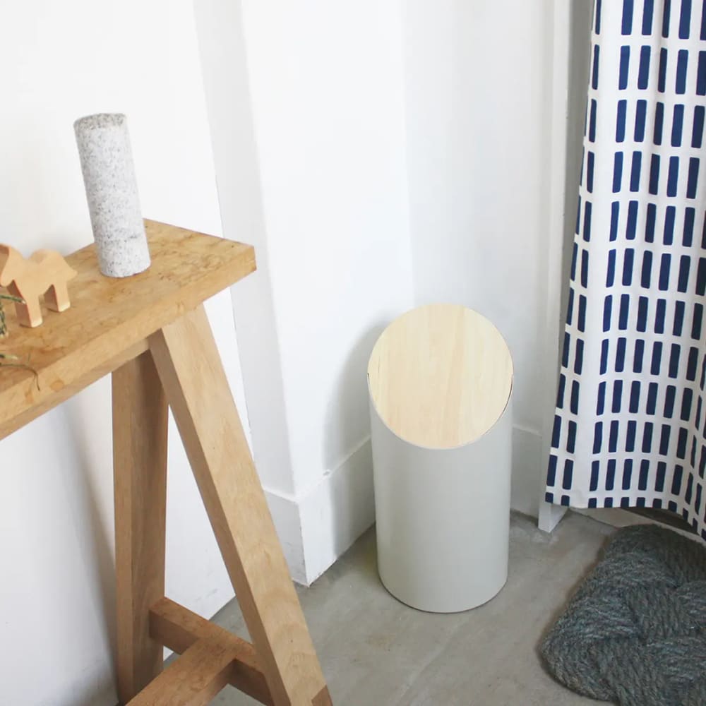 SWING BIN (S) Lid balck / black