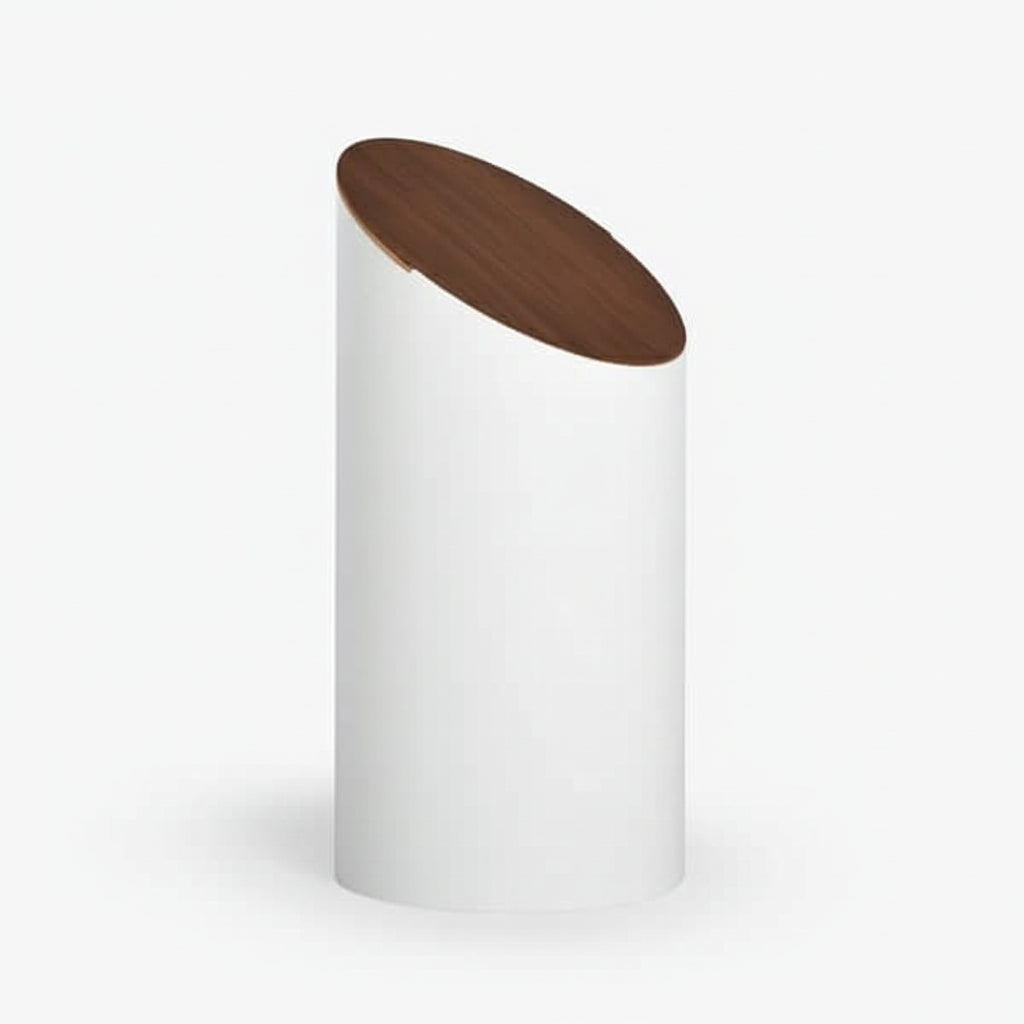 SWING BIN (M) Lid walnut