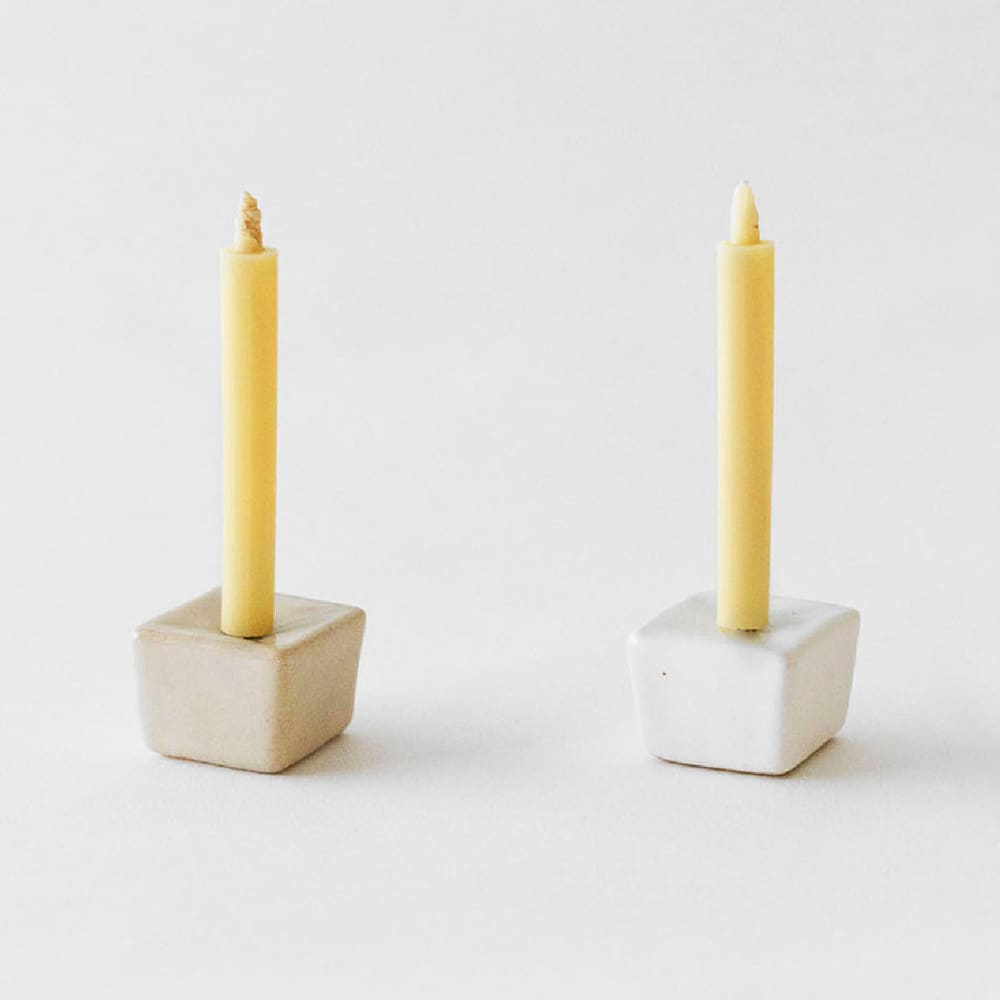 Candle stand RIPPOH Beige