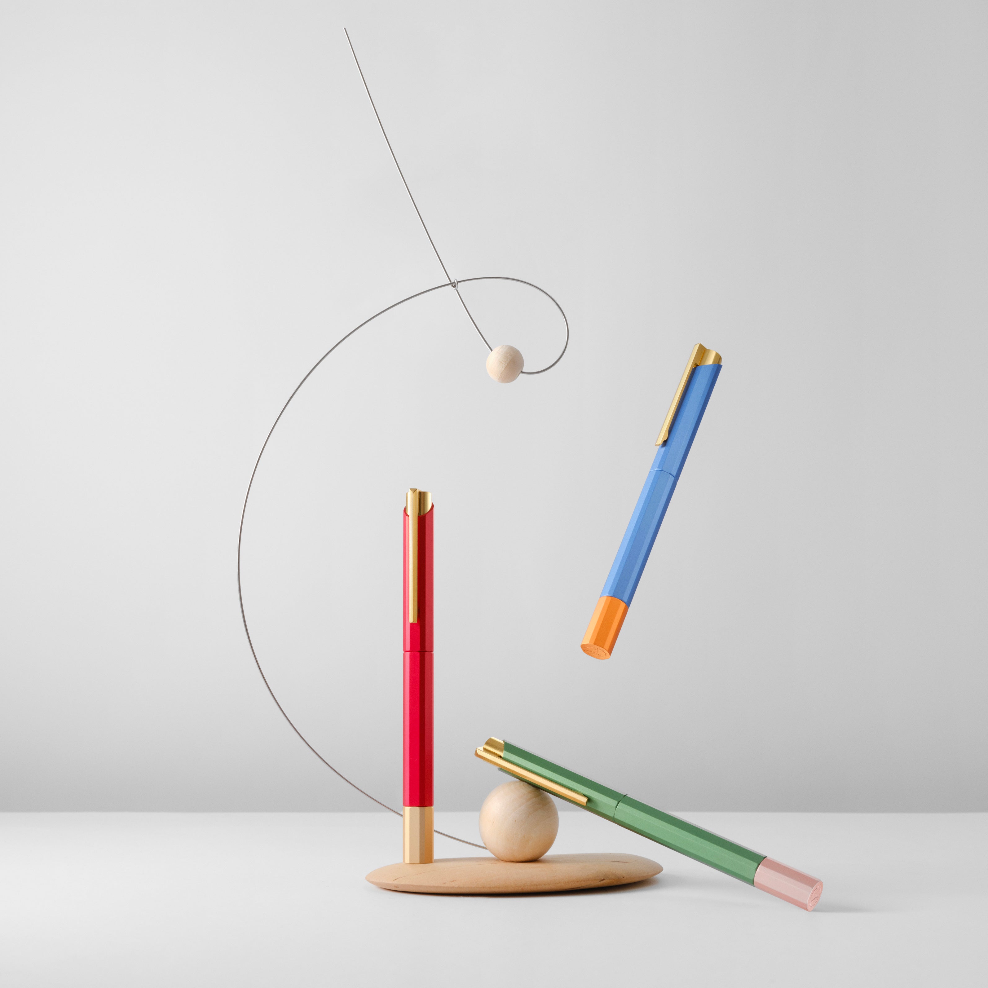 Glamour Evolve - Bihex Rollerball Pen (Marsala)