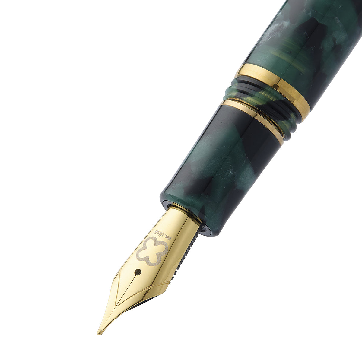 Esterbrook Estie Fountain Pen Evergreen Gold Trim - Broad