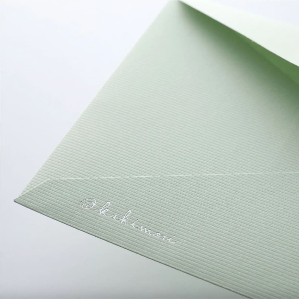 Envelope 5 pcs Pale green - Letter and Envelope