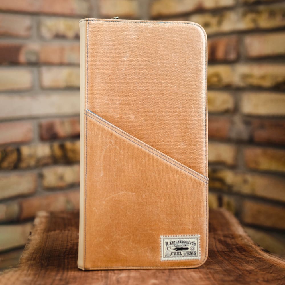 Esterbrook 40 pc zipper pen case - Tan - Fountain Pen