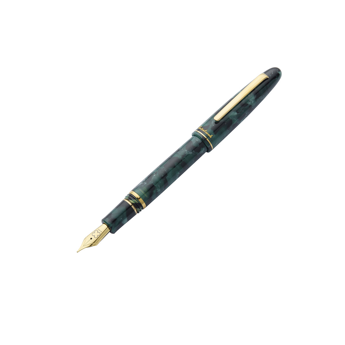 Esterbrook Estie Fountain Pen Evergreen Gold Trim - Med