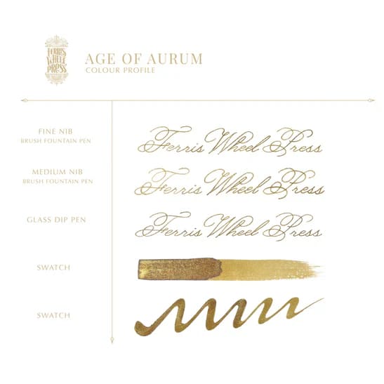 Ferritales 20ml Fountain Pen Ink - Age of Aurum - Ink