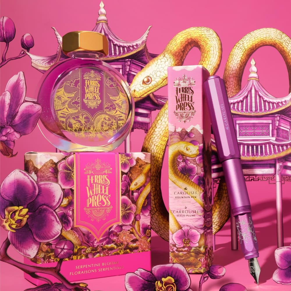 Fête Chinoise x Ferris Wheel Press LNY - Serpentine Blooms