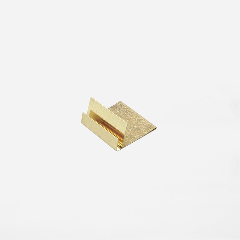 Letter & photo stand - Solid brass