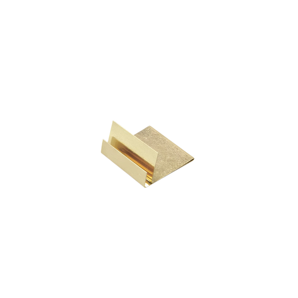Letter & photo stand - Solid brass