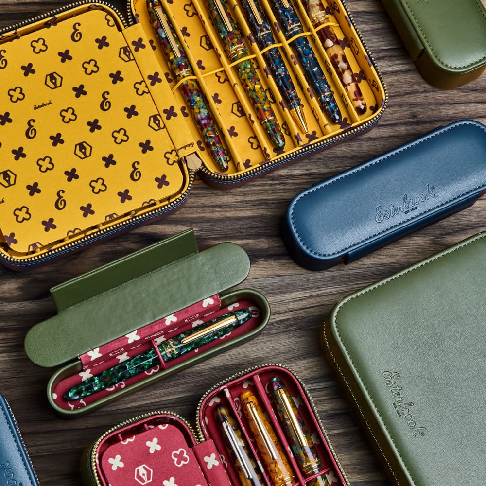 Moss Green Nook - One Pen Case - Pen Case