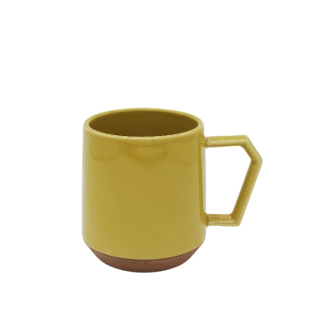 CHIPS MUG - solid mustard