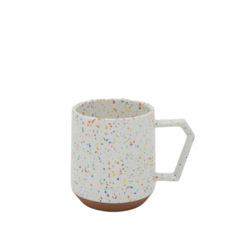 CHIPS MUG - splash white-orange