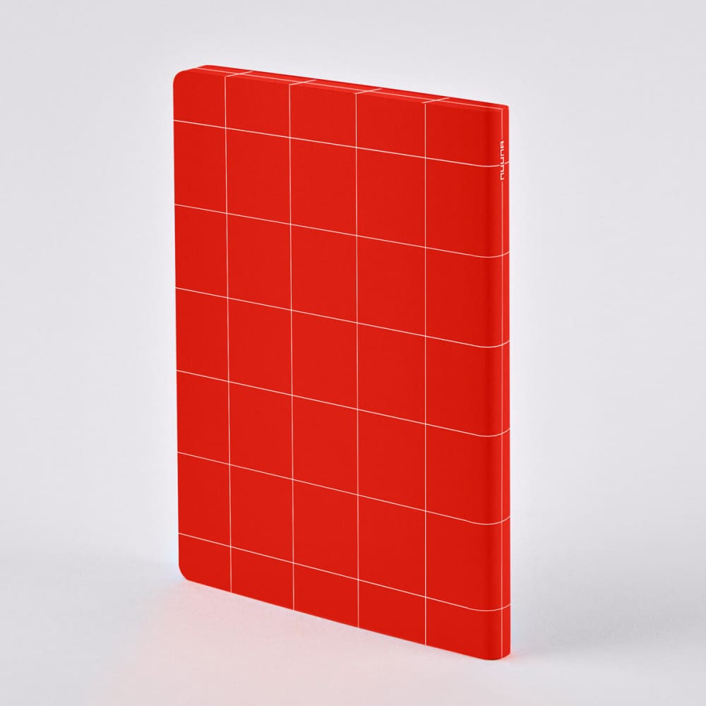 Notebook Break The Grid L Light - Red