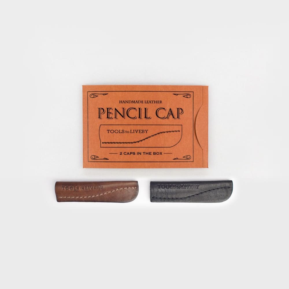 Pen cap - 5cm length - Brown x 1 + Black x 1
