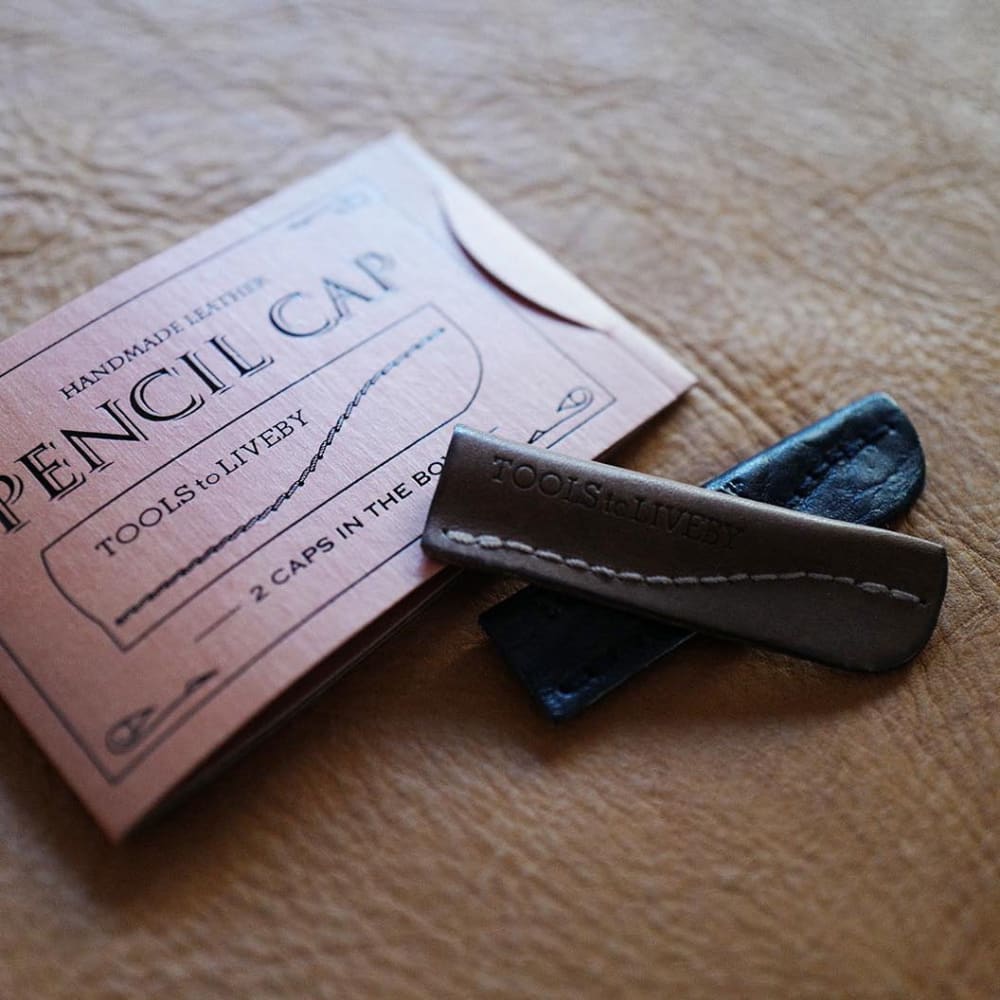 pen cap / 5cm length / brown x 1+ black x 1 - Pencil
