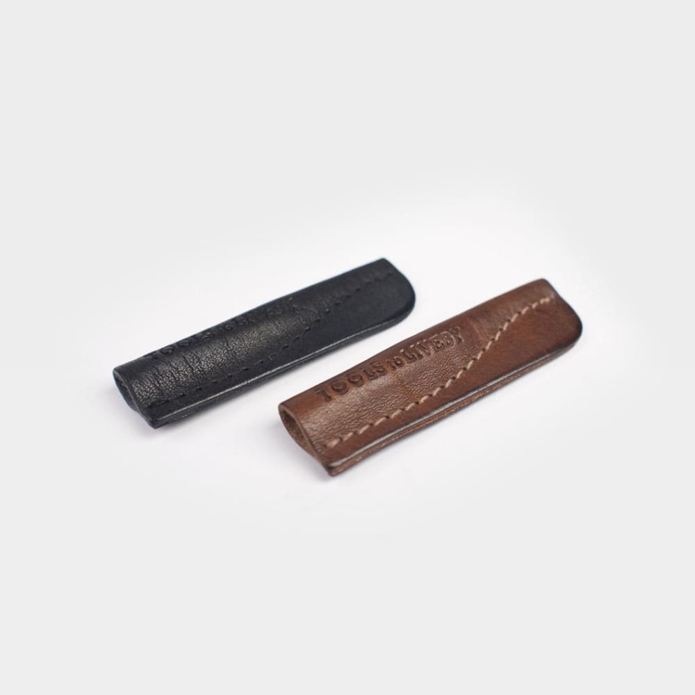 Pen cap - 5cm length - Brown x 1 + Black x 1