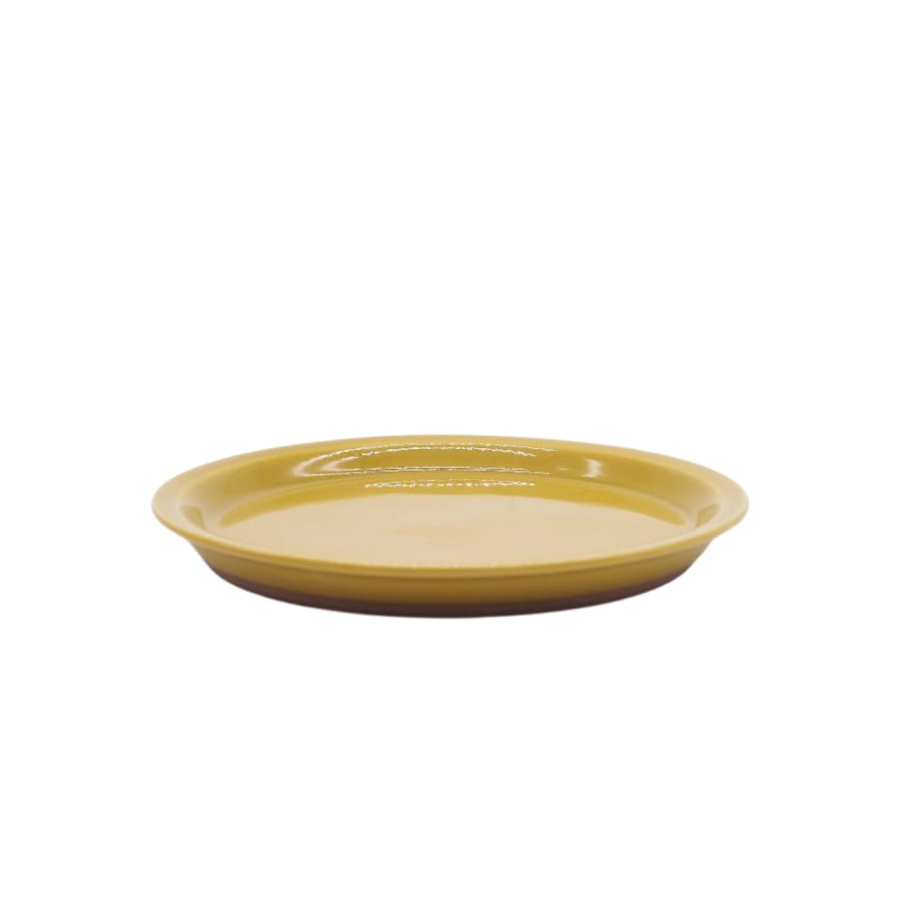 CHIPS PLATE S - solid mustard
