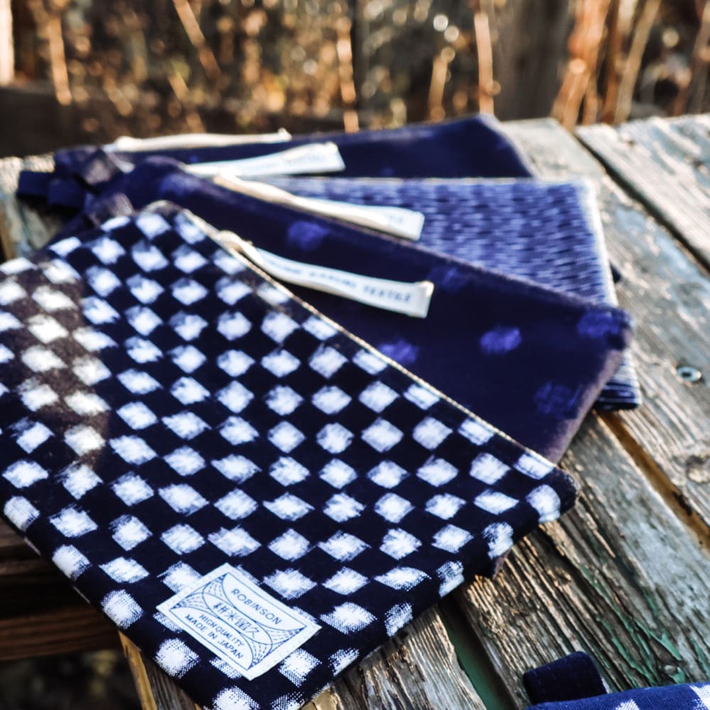 Pouch M Dot Navy/Blue - POUCH