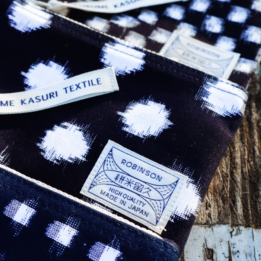 Pouch M Dot Navy/White - POUCH