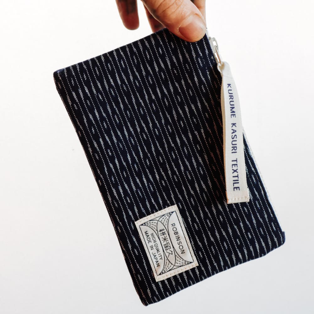Pouch M Rippling wave Navy/White - POUCH