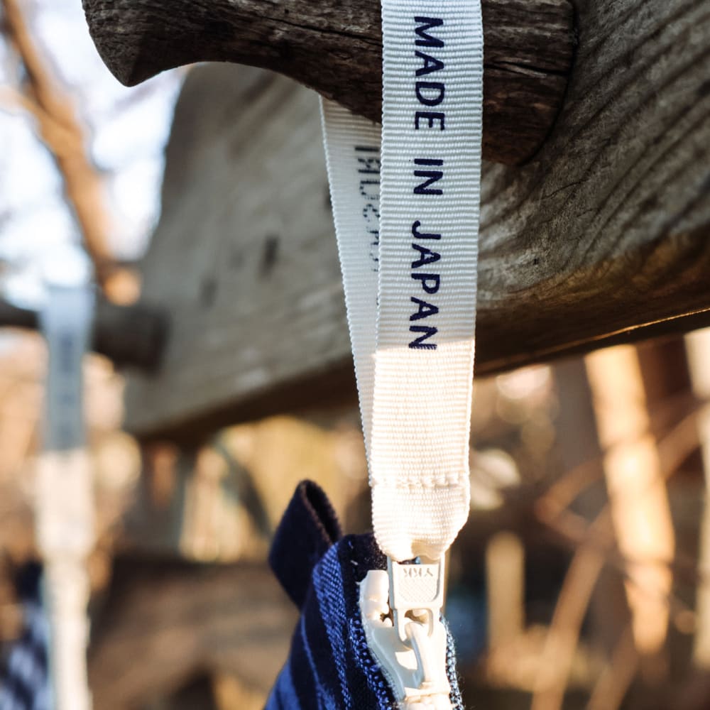 Pouch S Check Navy/White - POUCH