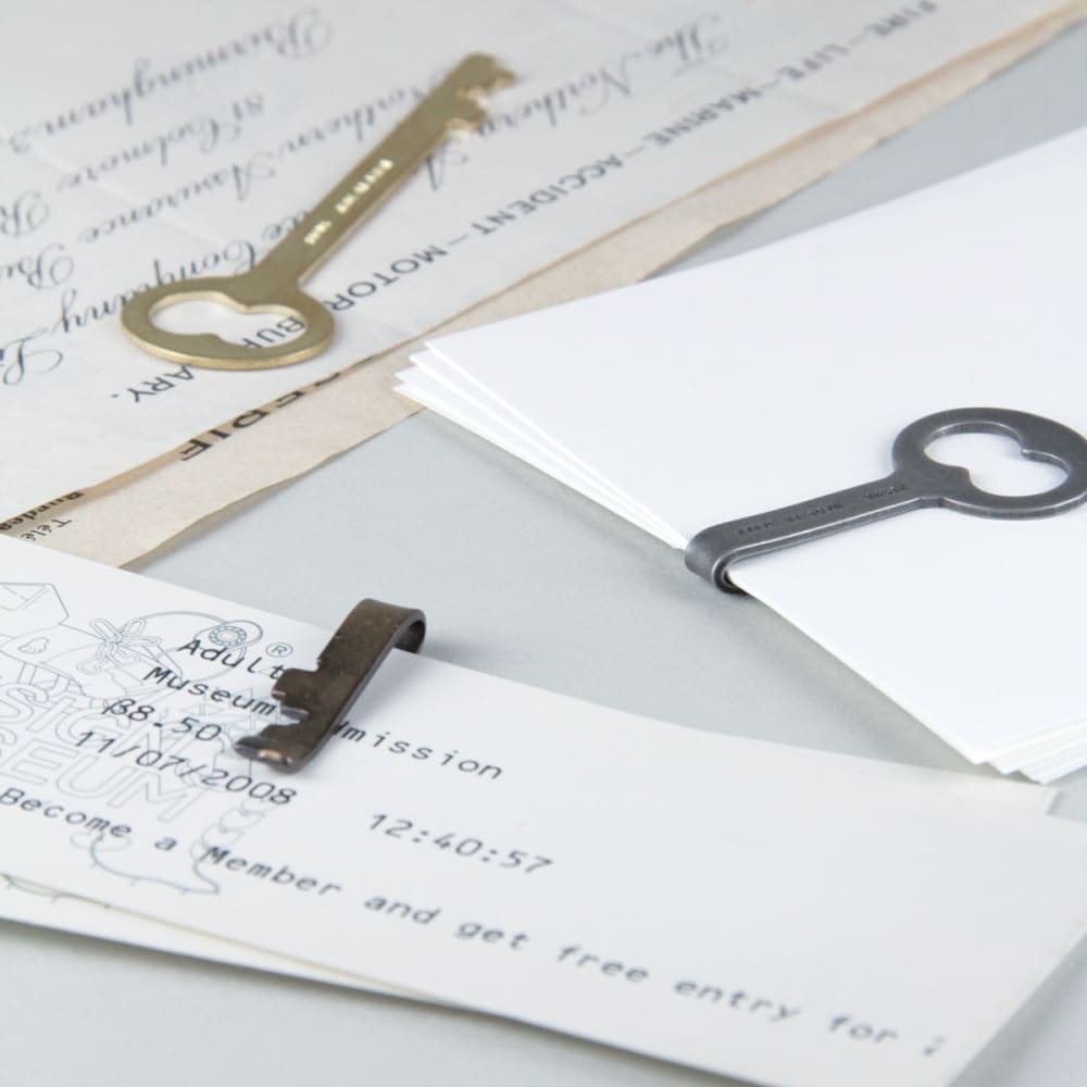 RETOLO-KEY MONEY CLIP +BOX RUST - Clip