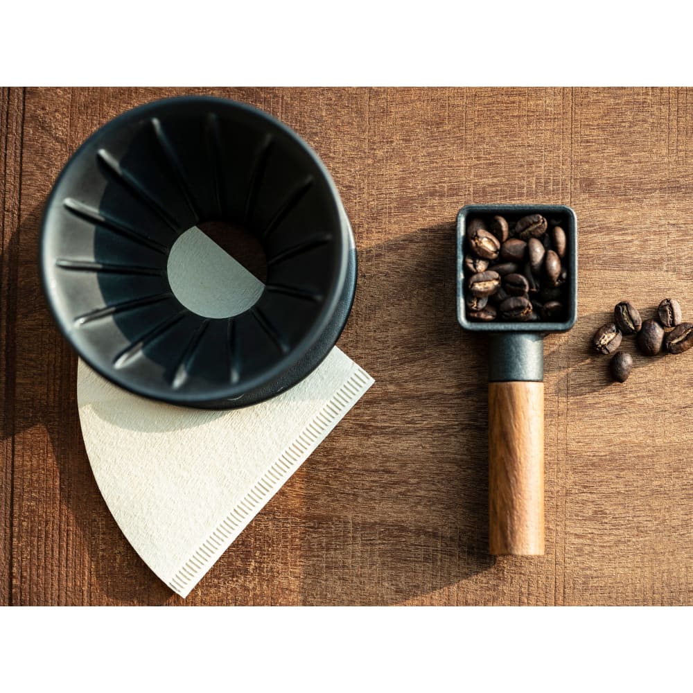Sqoop (cast iron walnut wood teflon) - Coffee Accessories