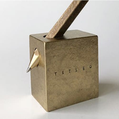 Tetzbo Pen Holder Full Brass - Pen Rest