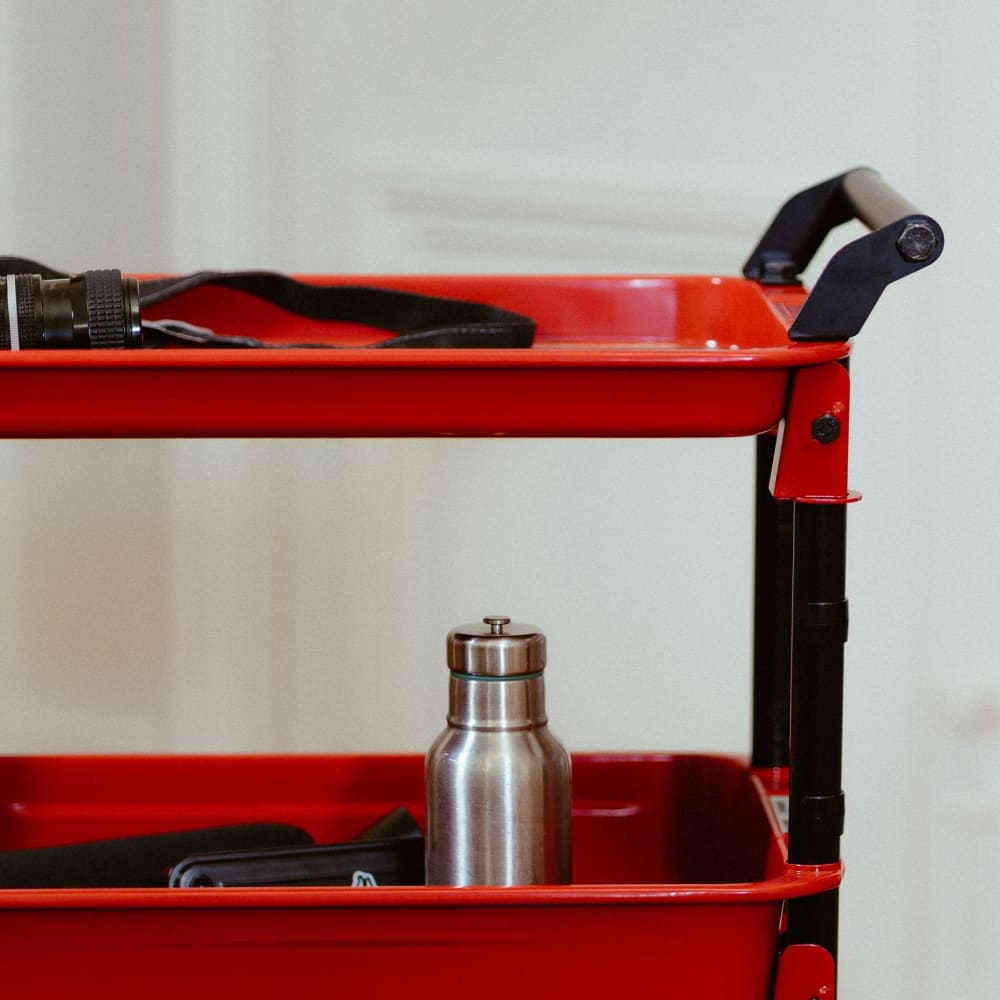 TOYO STEEL WAGON TWR 4 RED - Storage box