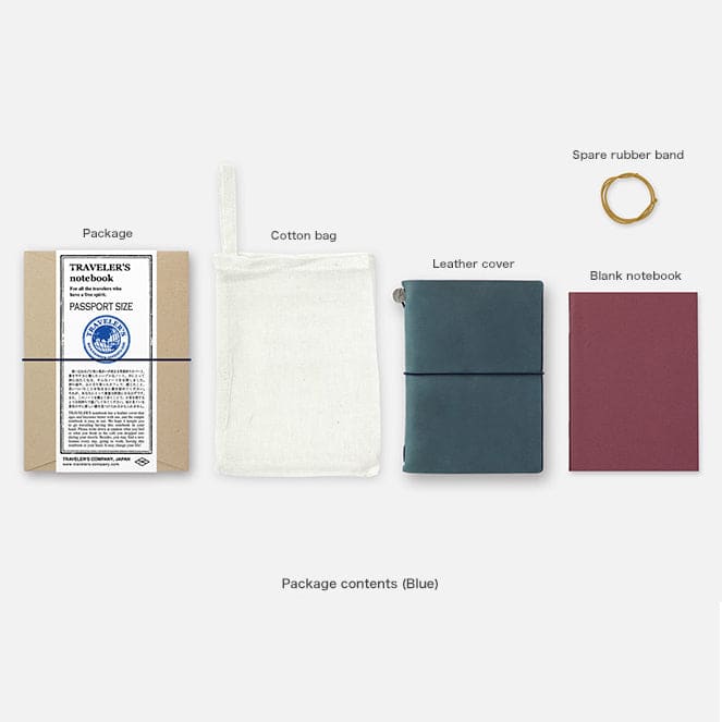 TRAVELER'S notebook Passport Size Blue - The Outsiders