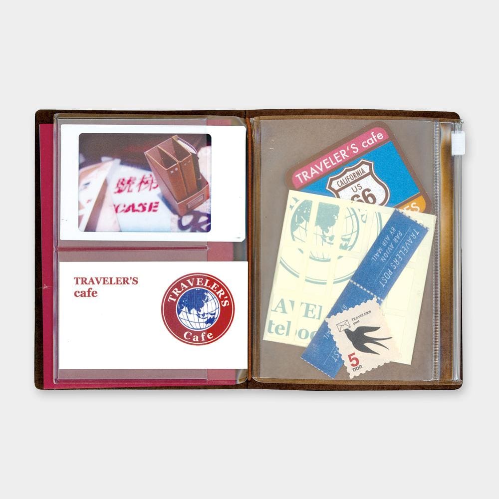 TRAVELER'S notebook Refill <Passport Size> Zipper pocket 004 <Basic Item>